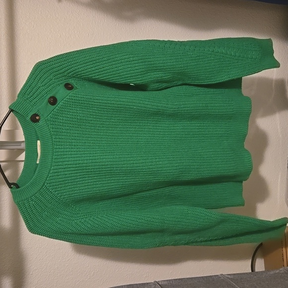 Sezane Darius Organic Cotton and Wool  Long-Sleeved Jumper - Picture 5 of 10